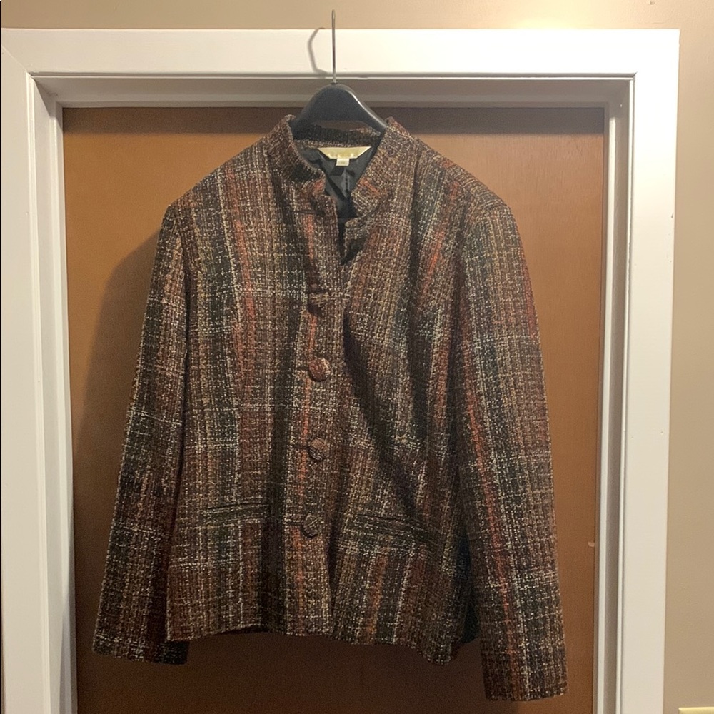 Men's Brown Tweed Jacket